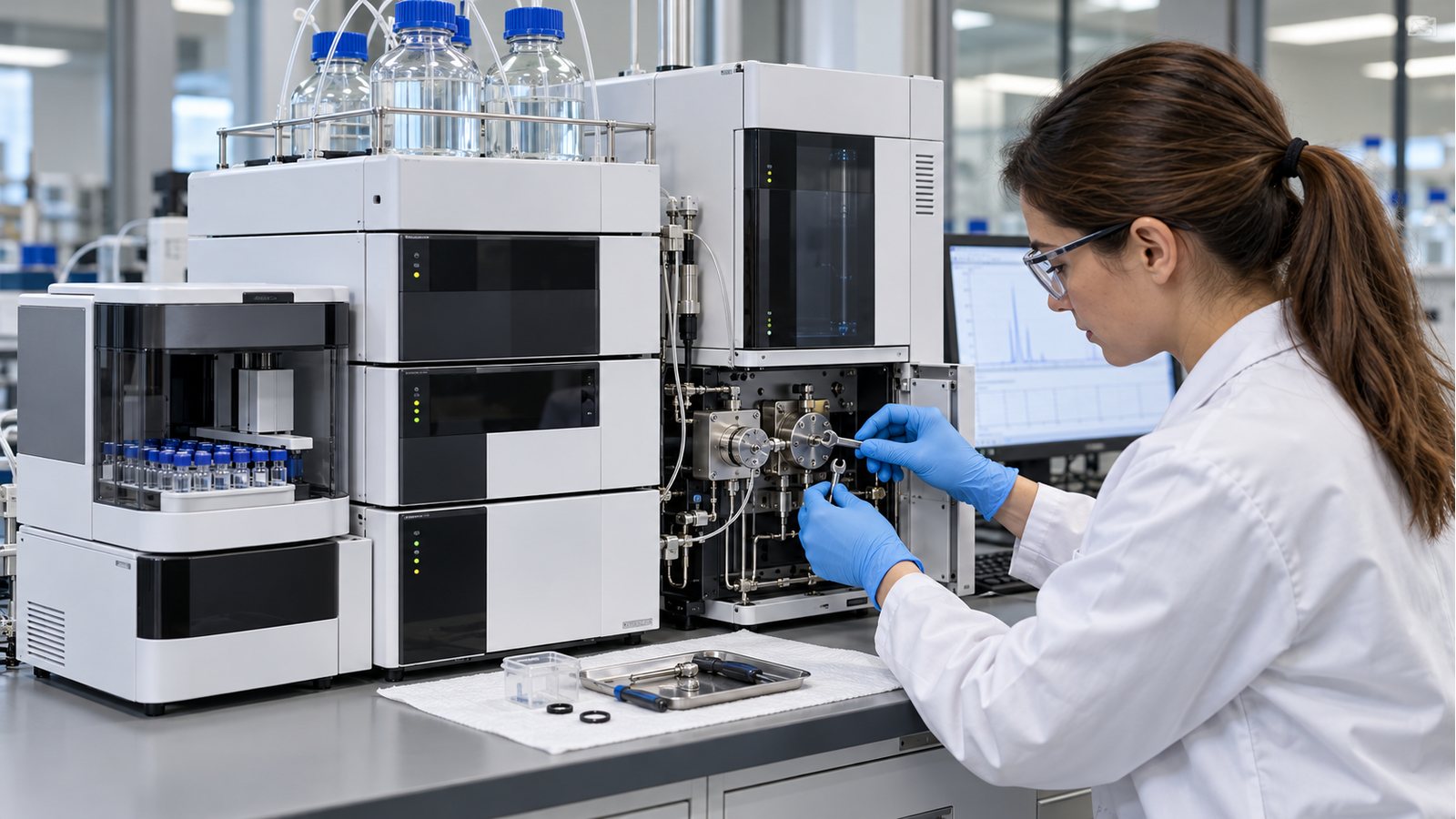 Analisador De Carbono Orgânico Total representativo da família Analytik Jena multi N/C em avaliação técnica